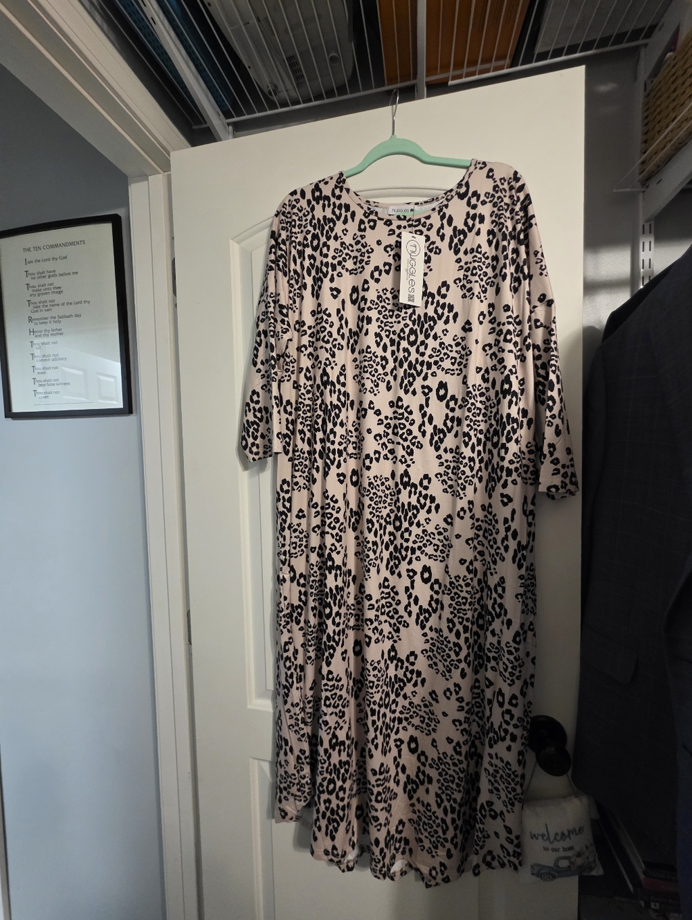 Nuggles Leopard Midi Dress 2x